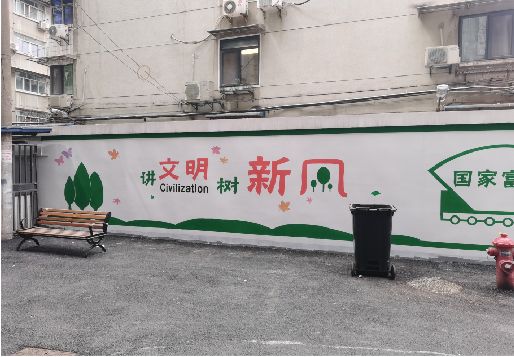 寻甸社区墙绘